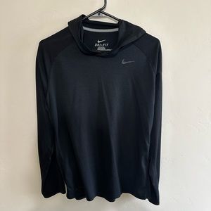 Nike Dri-Fit hooded long sleeve tee
